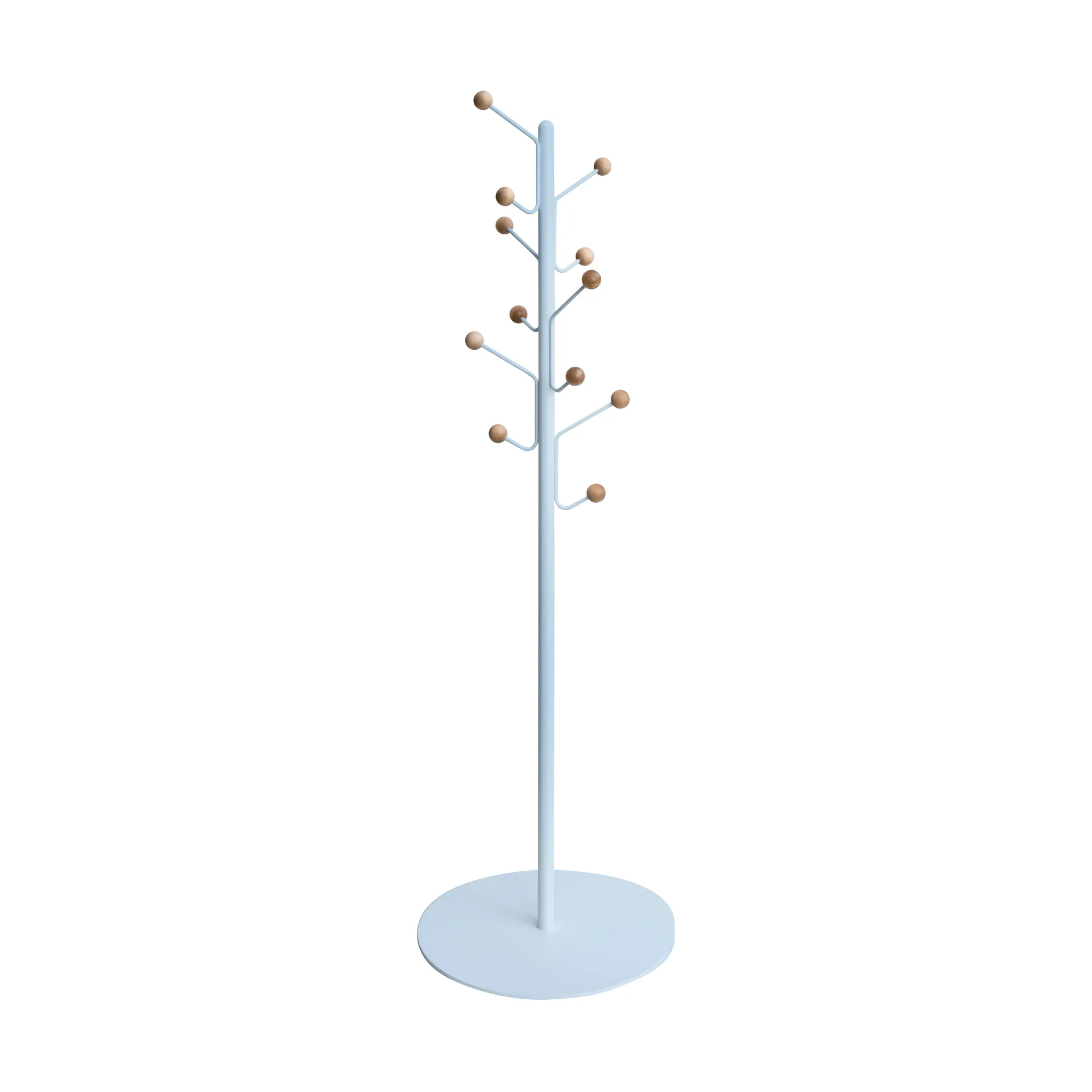 Bill Floor junior coat rack, Pigeon blue Maze