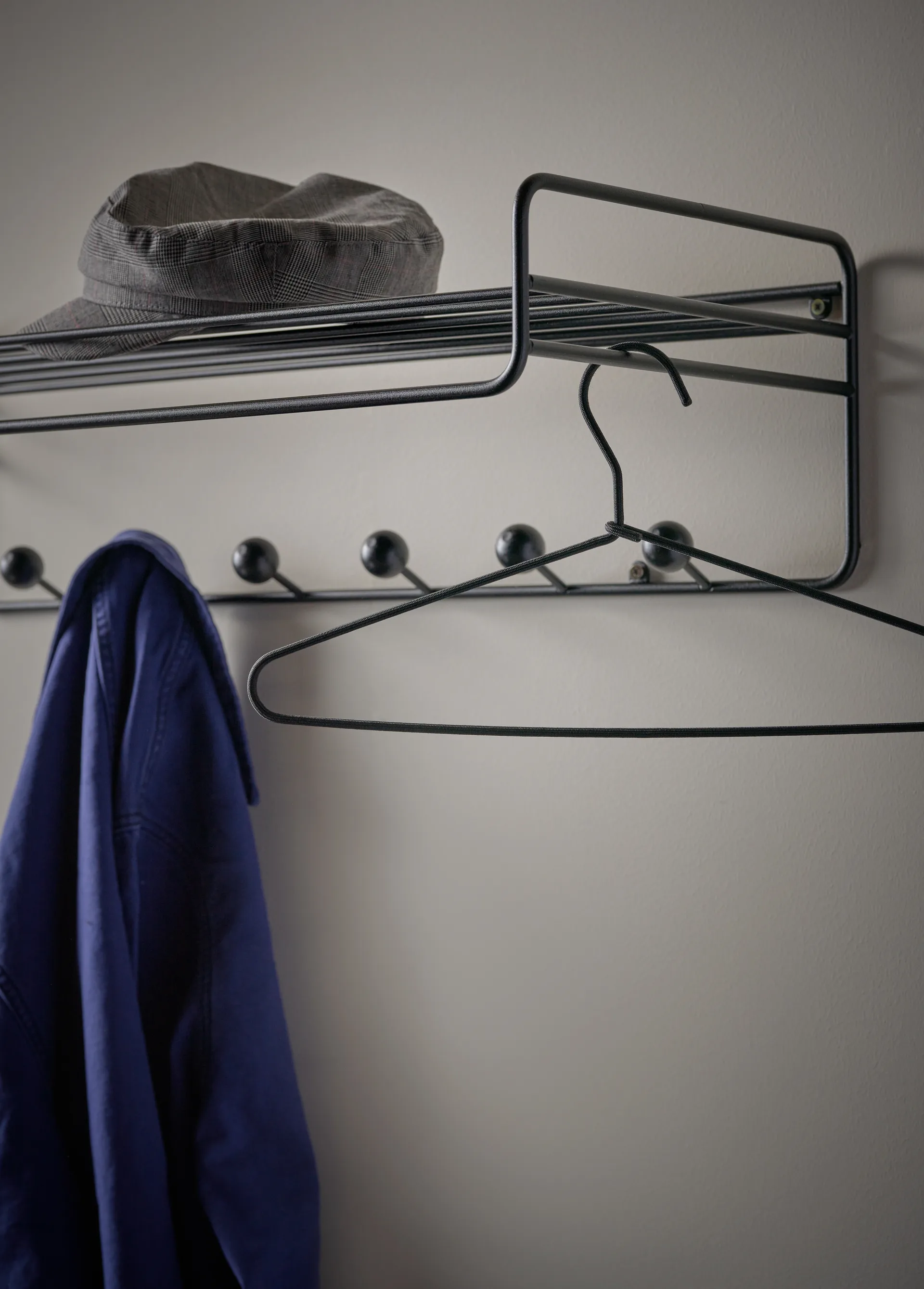Bill Hat rack L hat rack, Black Maze