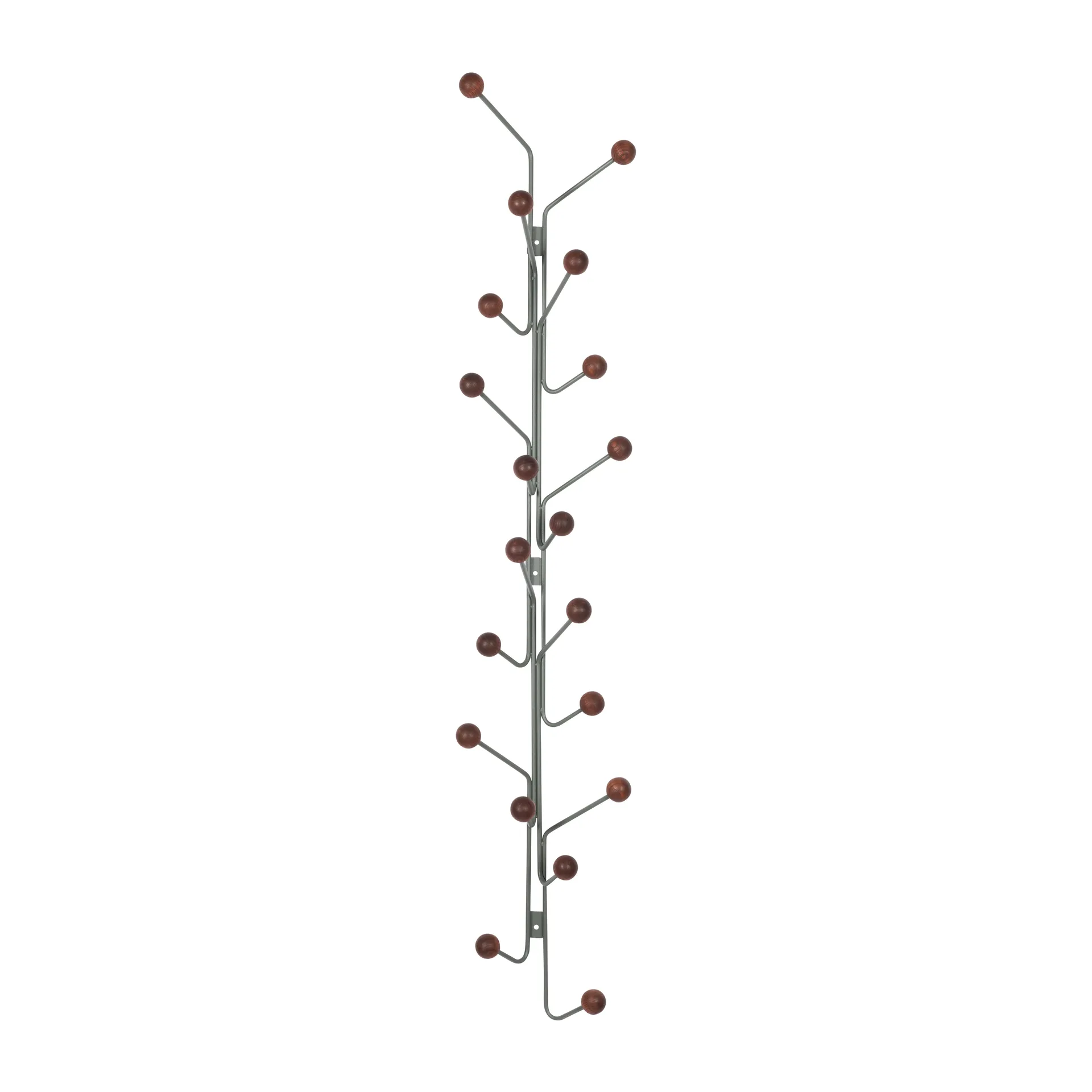 Bill Vertical hanger, Green-dark brown Maze