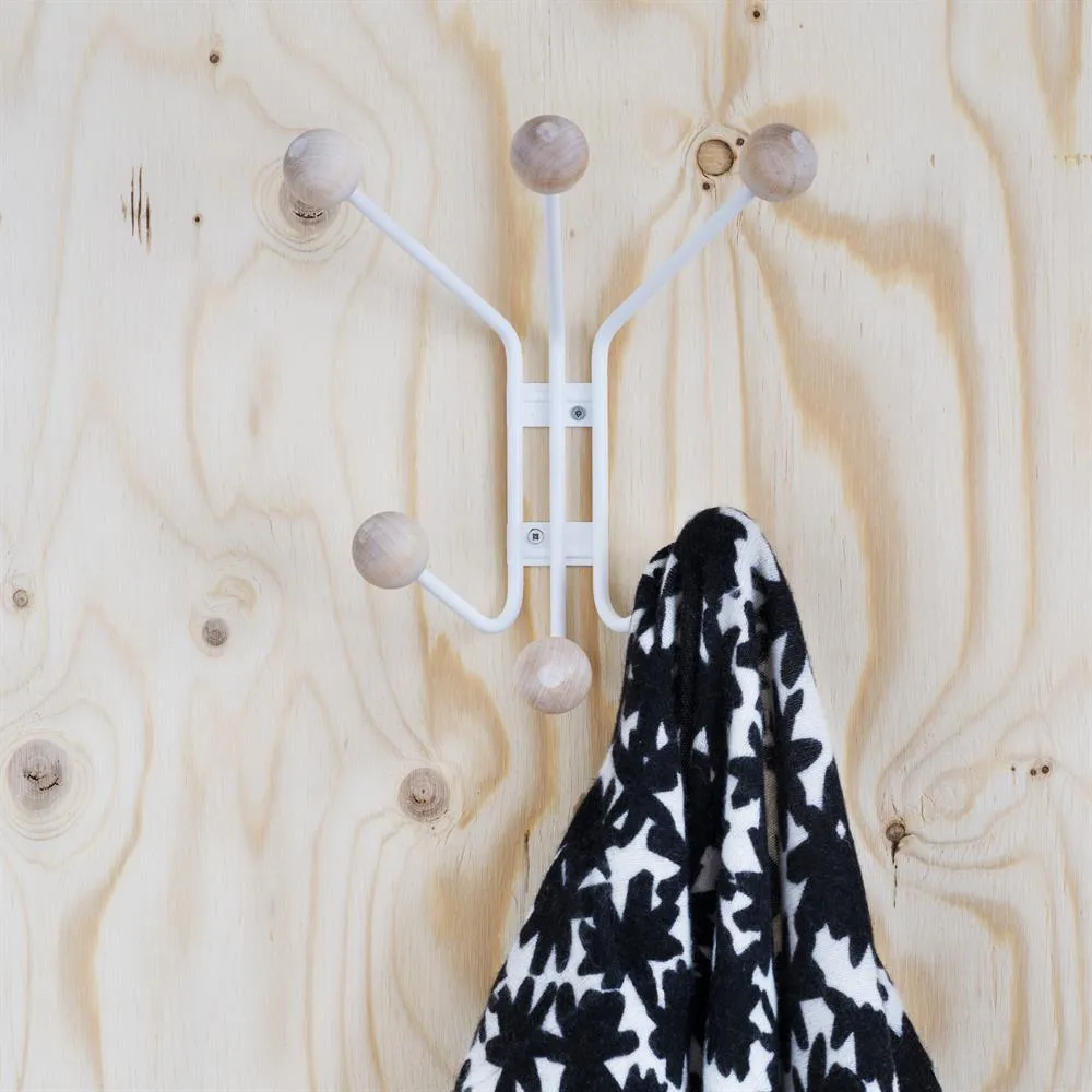 Bill XS hanger, white Maze