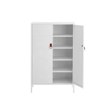 Francis cabinet - White. leather - Maze
