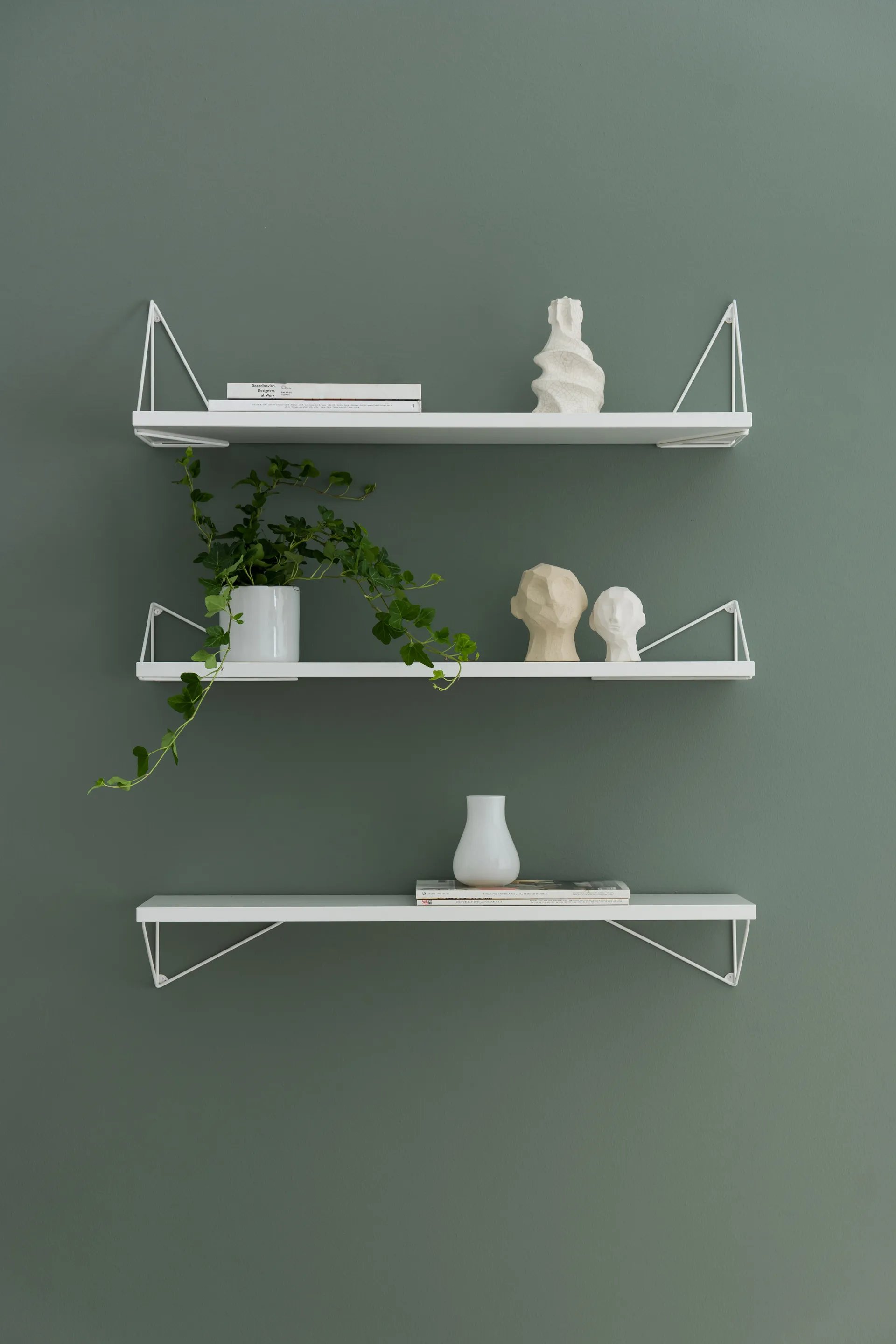 Pythagoras Shelf 3-pack, White Maze