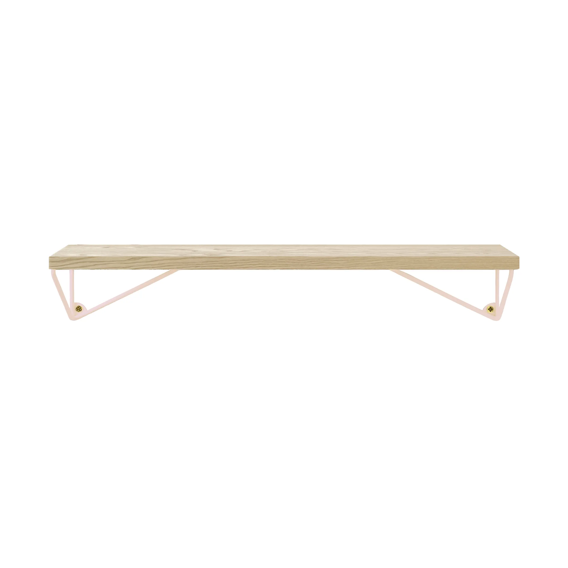 Pythagoras XS shelf, Ash-pale pink, 41x13.8x12 cm Maze