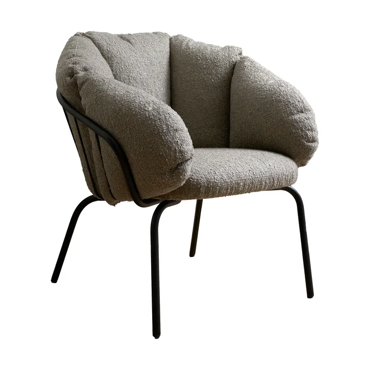 Same Easy armchair - Black-taupe - Maze