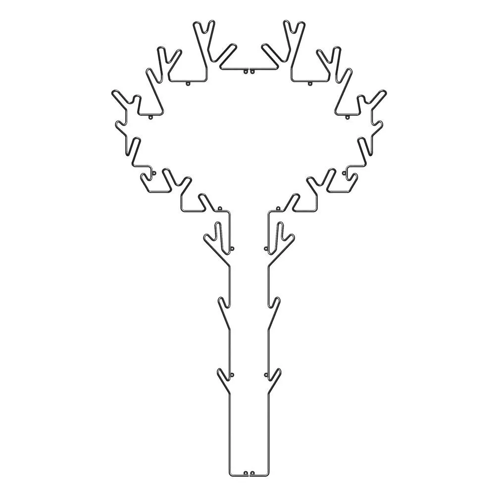 Tree hanger, black Maze