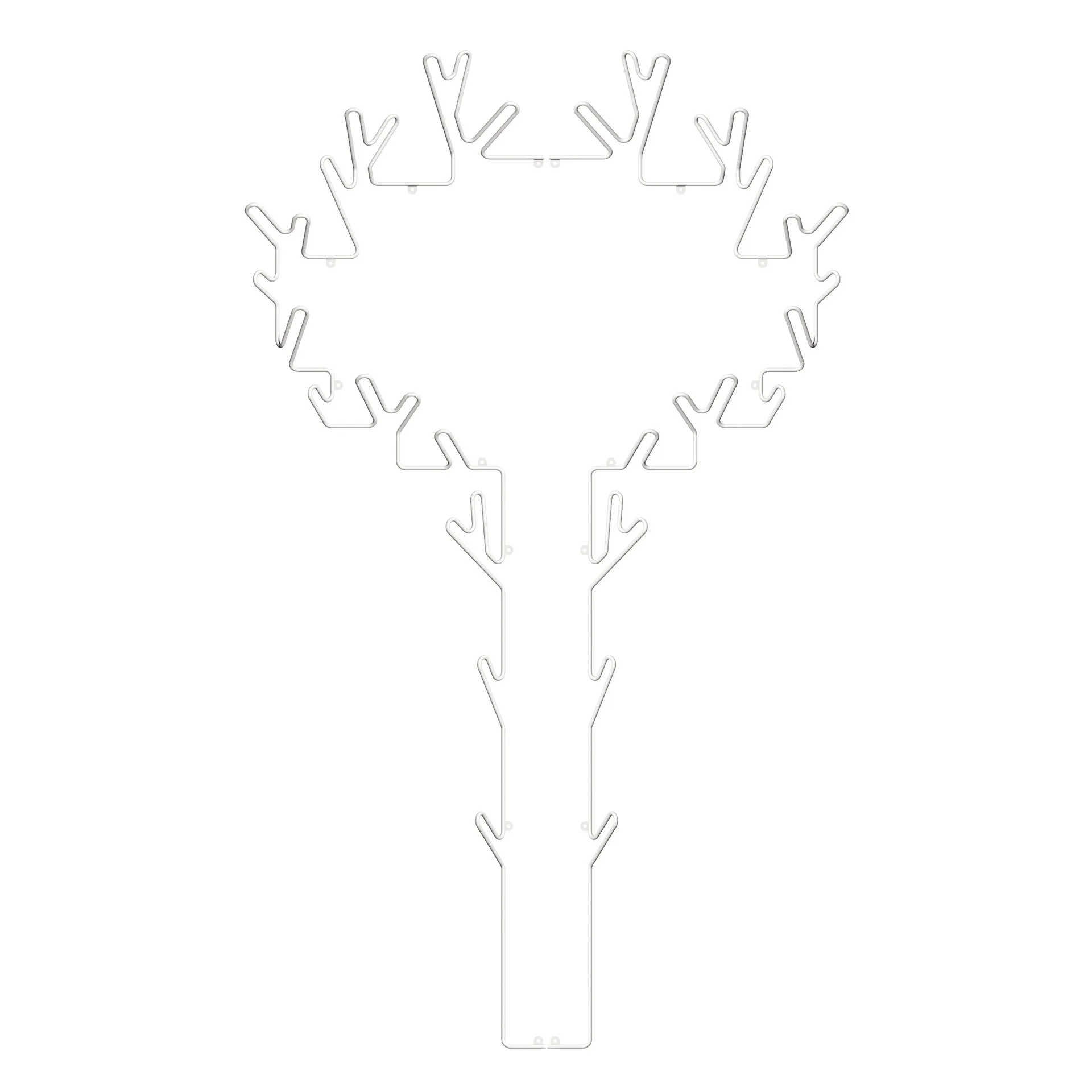 Tree hanger, white Maze
