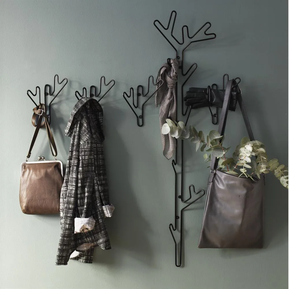 Twig coat hanger, black Maze