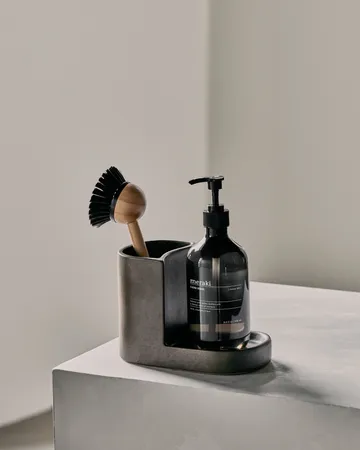 Datura dish brush holder - Dark gray - Meraki