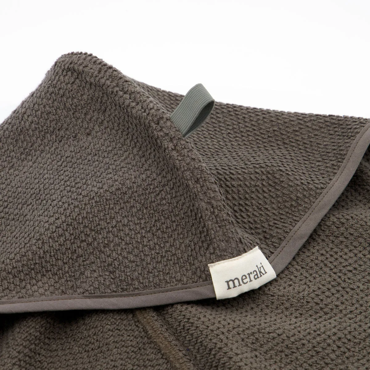 Solid hair towel 25x63 cm, Army Meraki