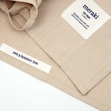 Verum kitchen towel 55x75 cm 2-pack - Off white-safari - Meraki