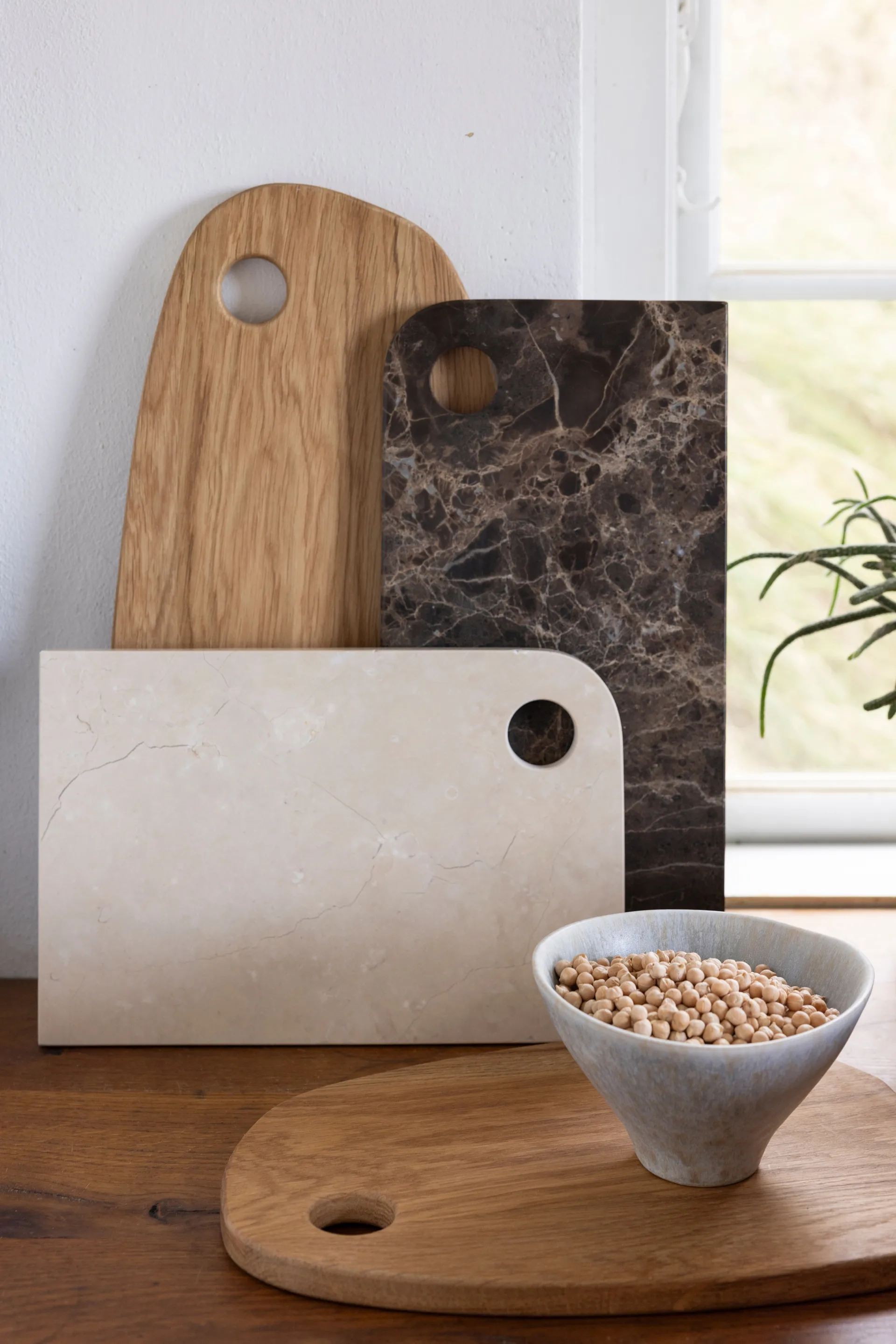 Authentic cutting board, Natural, 23x44 cm Mette Ditmer