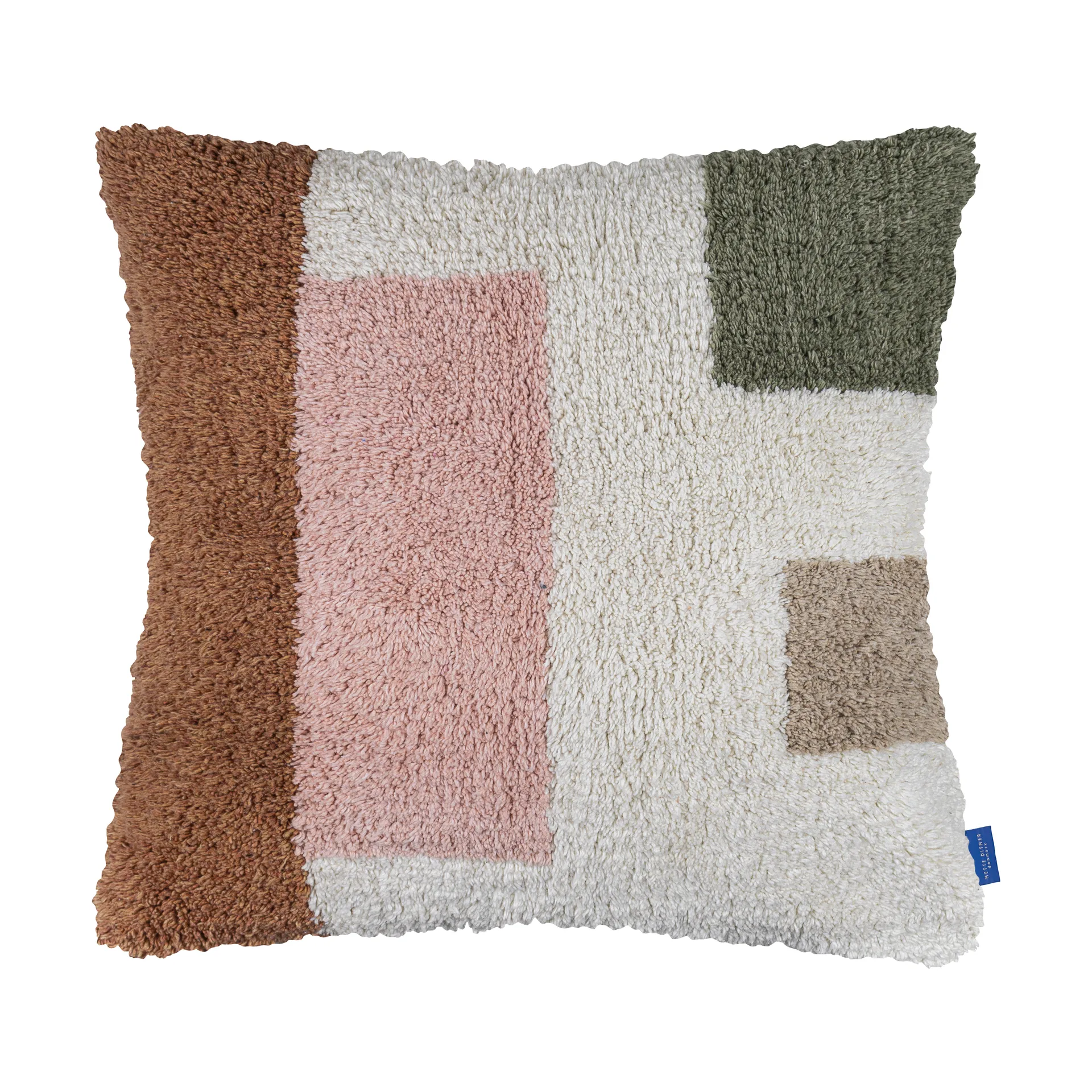 Brick cushion cover 50x50 cm, Rust Mette Ditmer