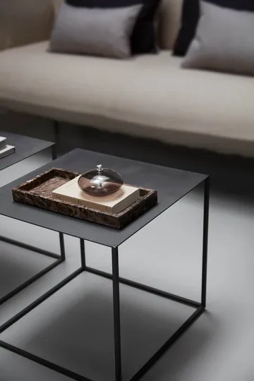Cubic side table - Black, 43x43x40 cm - Mette Ditmer
