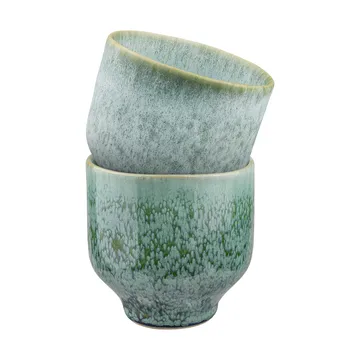 Elements mug 2-pack - Green - Mette Ditmer