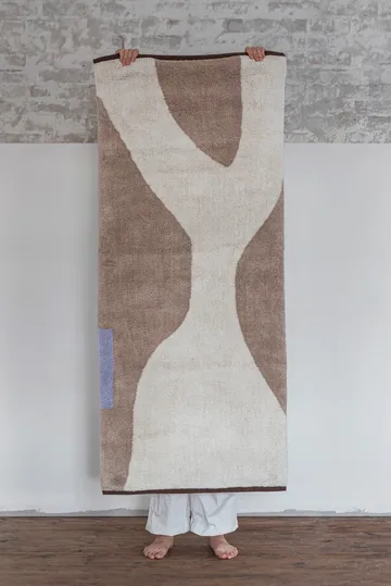 Figura mat rug - Sand, 70x150 cm - Mette Ditmer