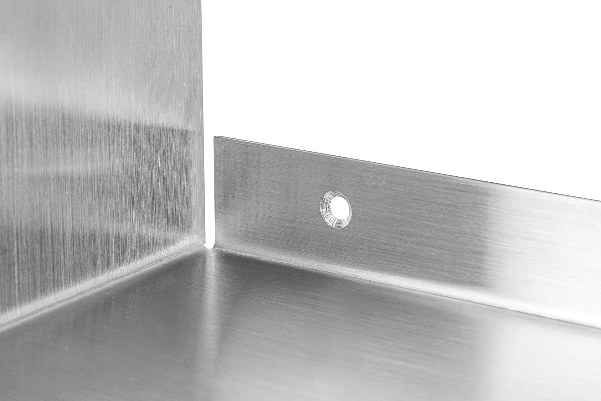 Float wall shelf 80.5 cm, Steel Mette Ditmer