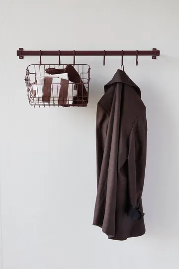 Hang-it clothes rack - Red, 11x70x5.5 cm - Mette Ditmer