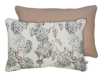 Hydrangea cushion 40x60 cm - Off-white-peach - Mette Ditmer