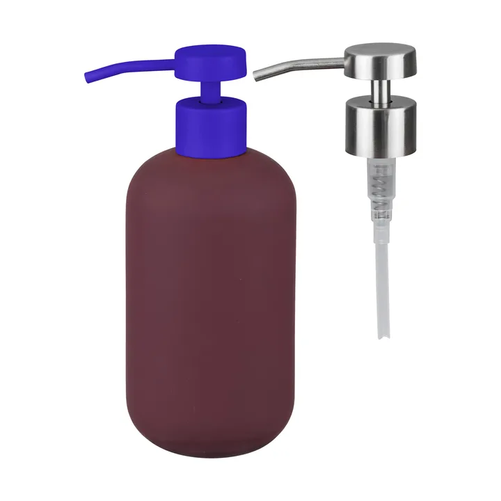 Lotus play soap pump tall, incl. 2 pump heads - Wine - Mette Ditmer