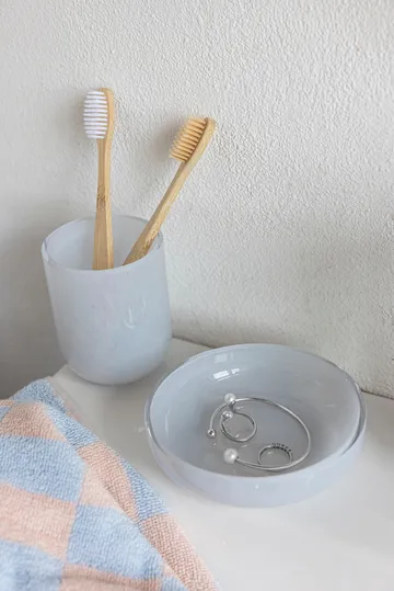 Opal soap dish - Light blue - Mette Ditmer