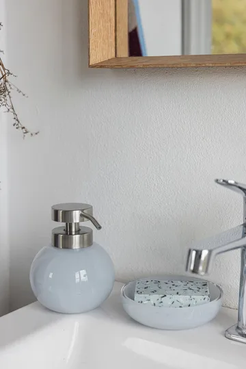 Opal soap dispenser - Light blue - Mette Ditmer