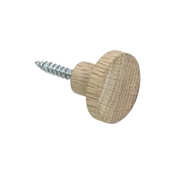 Point hook short 2 pack - Oak - Mette Ditmer