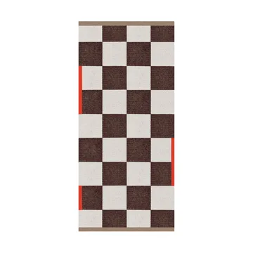 Square all-round rug large - Brown - Mette Ditmer