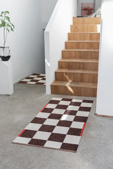 Square all-round rug large - Brown - Mette Ditmer