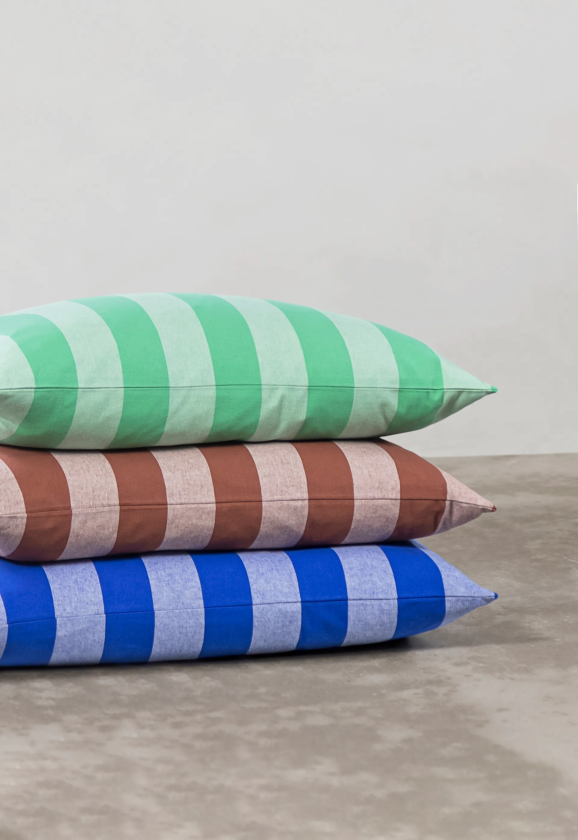 Stripes cushion 40x60 cm, Brown Mette Ditmer
