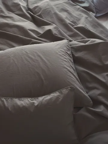 Benevola pillowcase - Grey, 50x60 cm - Mille Notti
