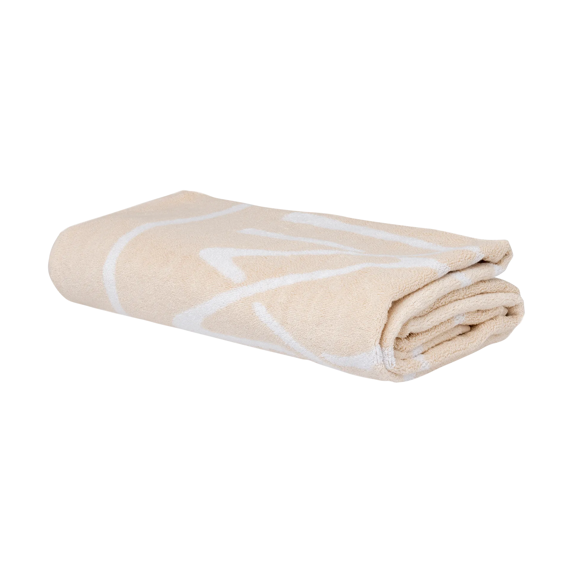 Elba beach towel EKO, Ivory-White, 86x180 cm Mille Notti