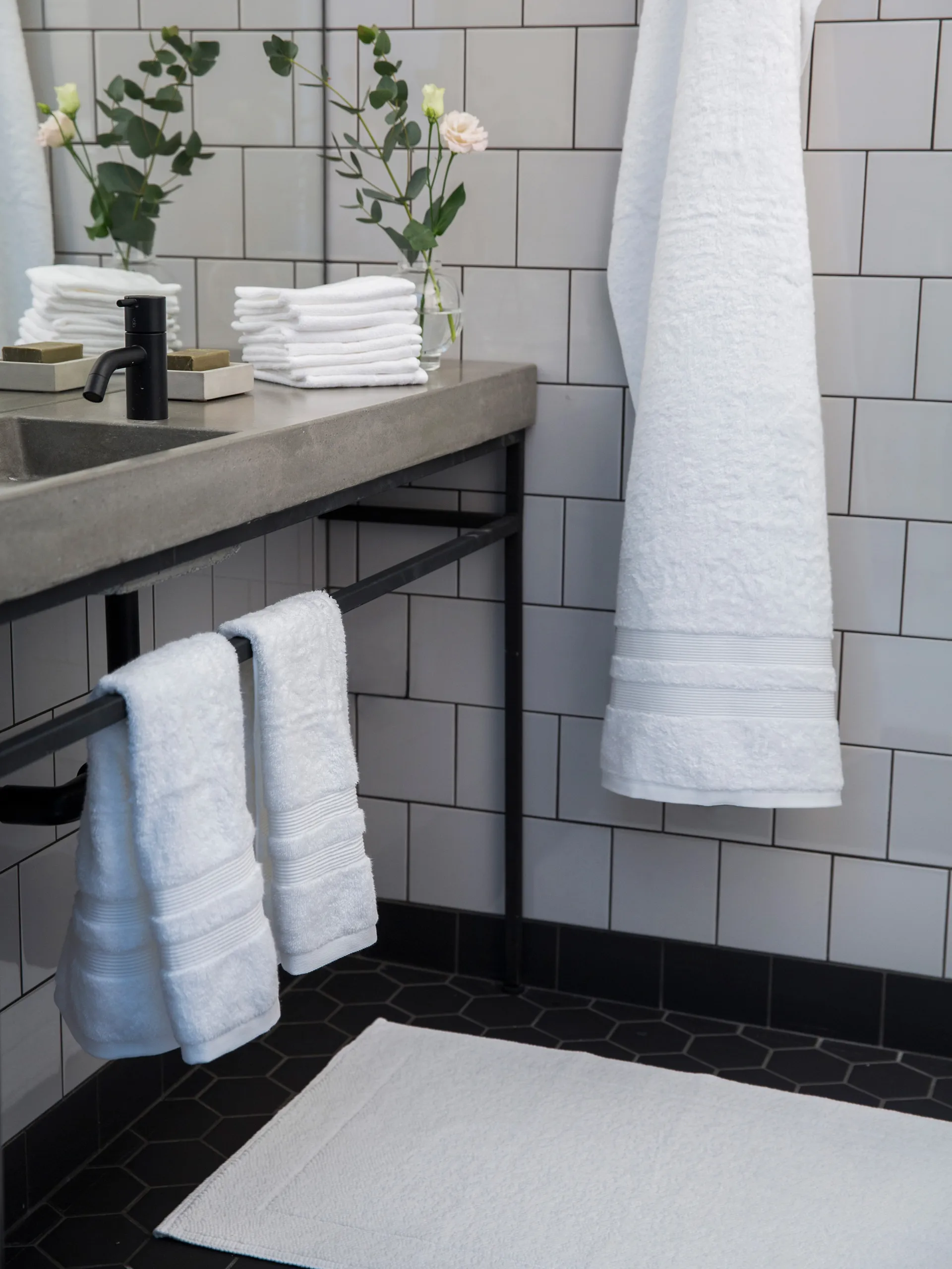 Fontana towel EKO, White, 70x140 cm Mille Notti