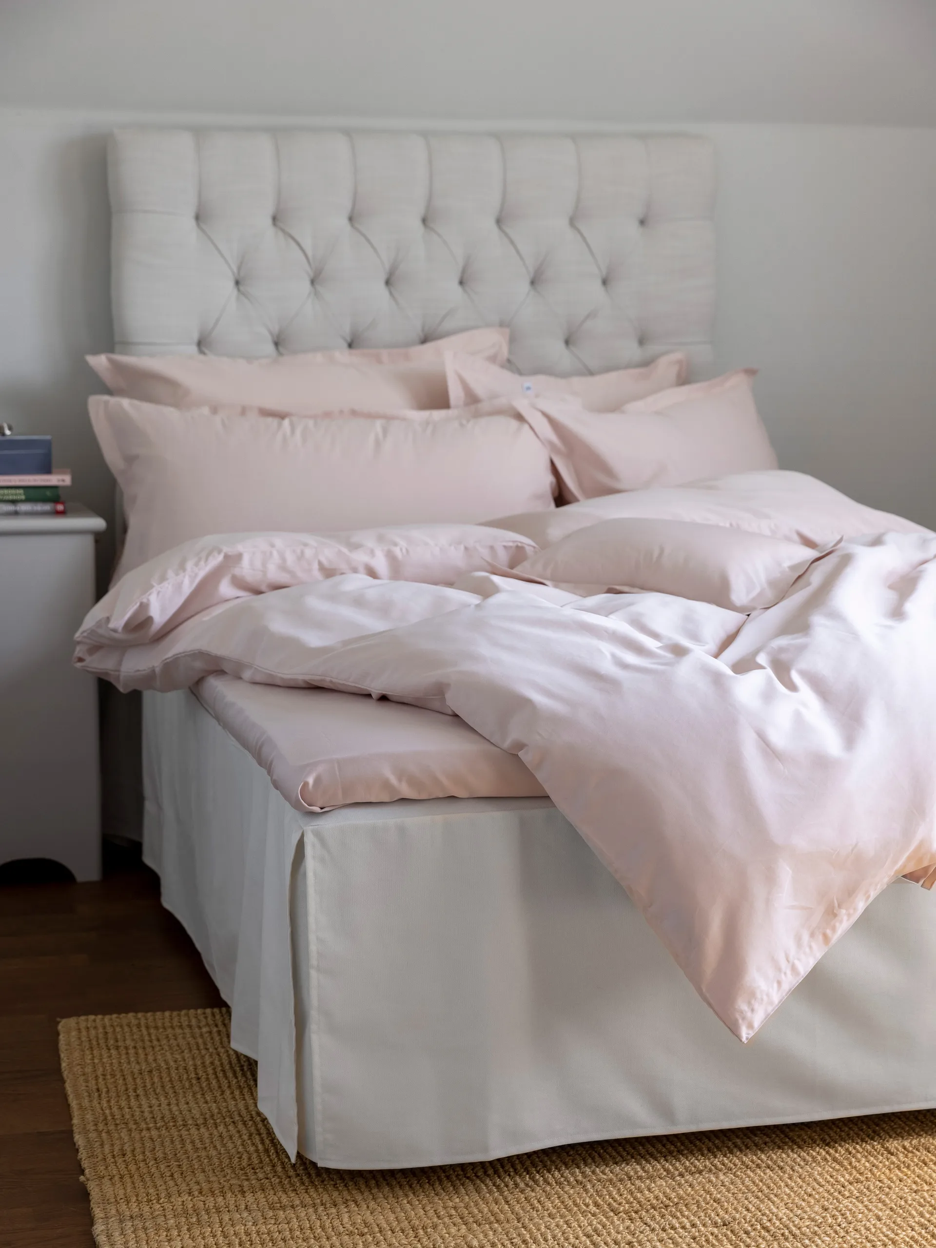 Napoli bed skirt, Off white, 160x220x42 cm Mille Notti