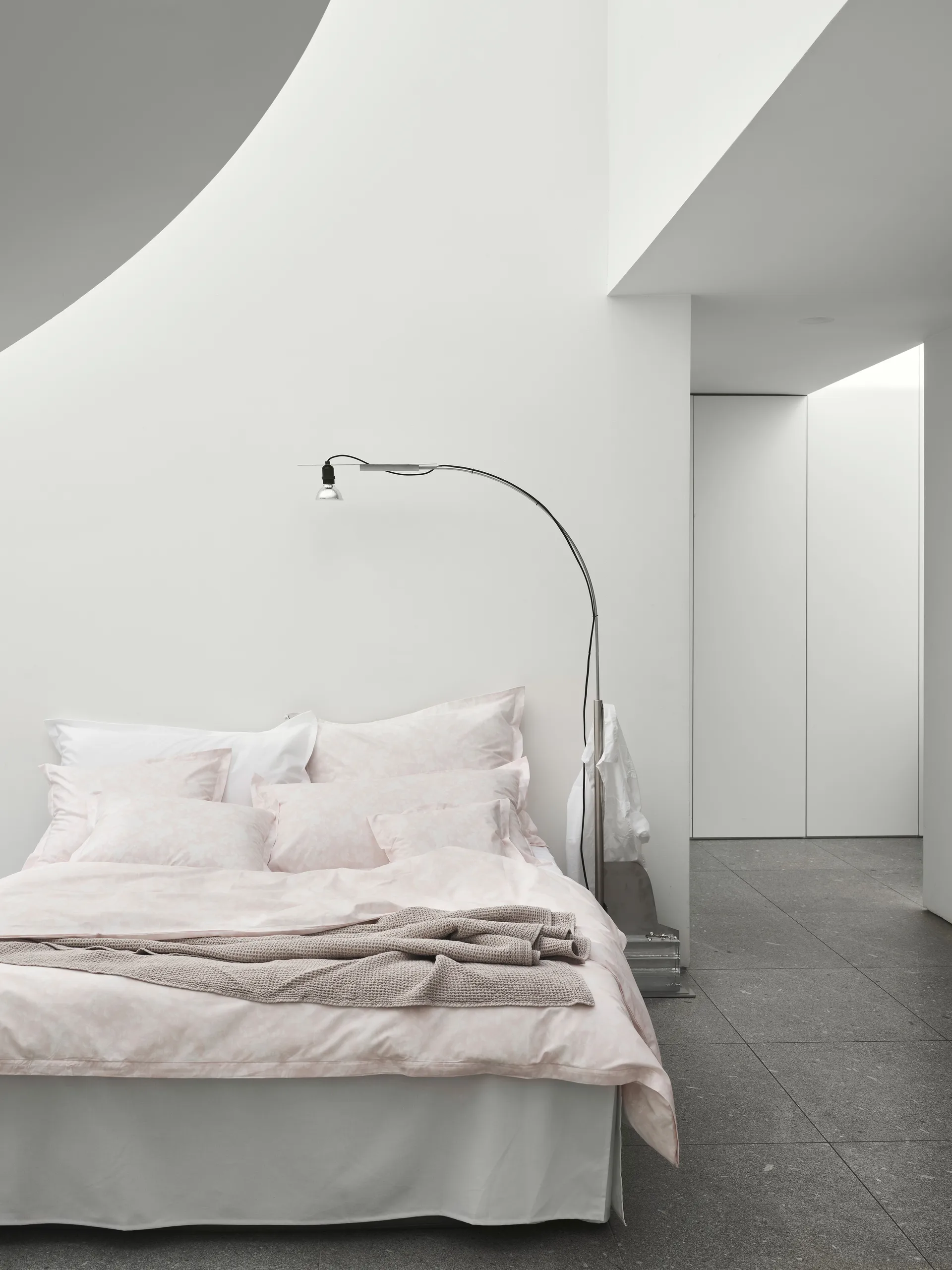 Napoli bed skirt, White, 160x220x42 cm Mille Notti