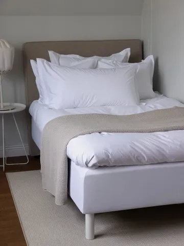 Pousada Percale duvet cover EKO - White, 150x210 cm - Mille Notti