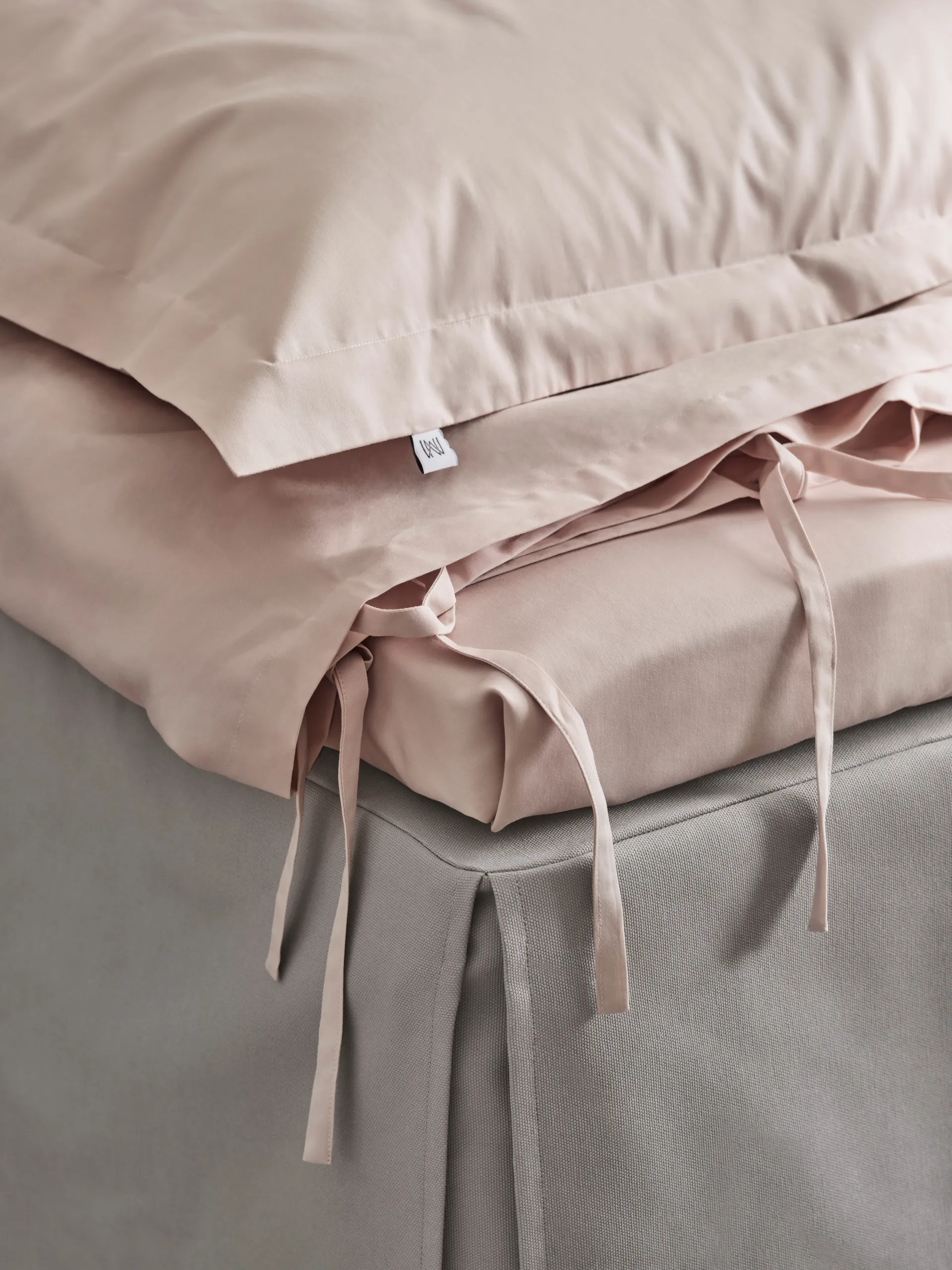 Satina duvet cover, Pink, 150x210 cm Mille Notti
