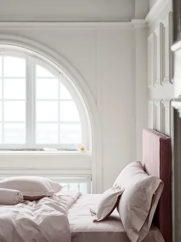 Satina duvet cover - Pink, 150x210 cm - Mille Notti