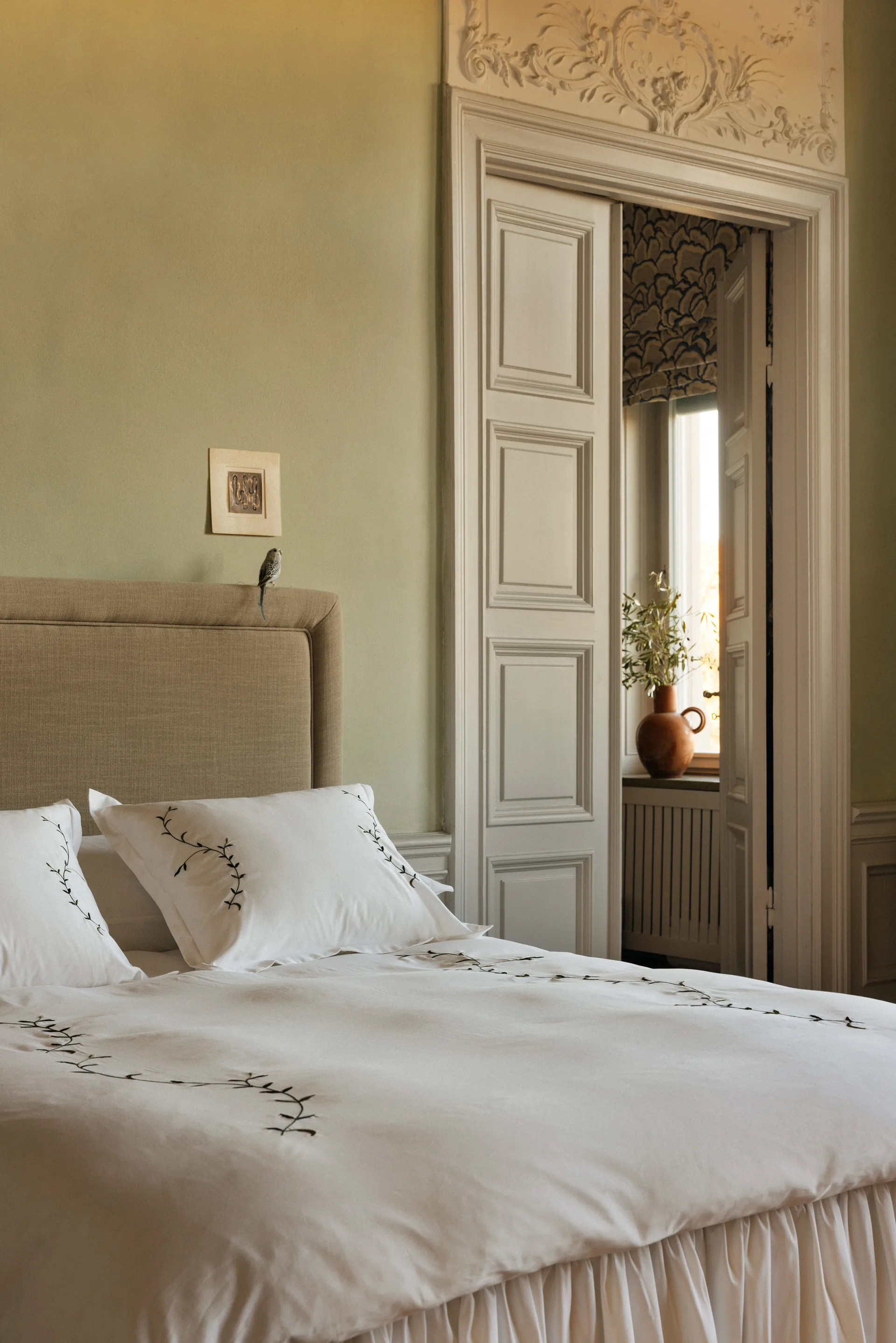 Vivace duvet cover, Green, 220x220 cm Mille Notti