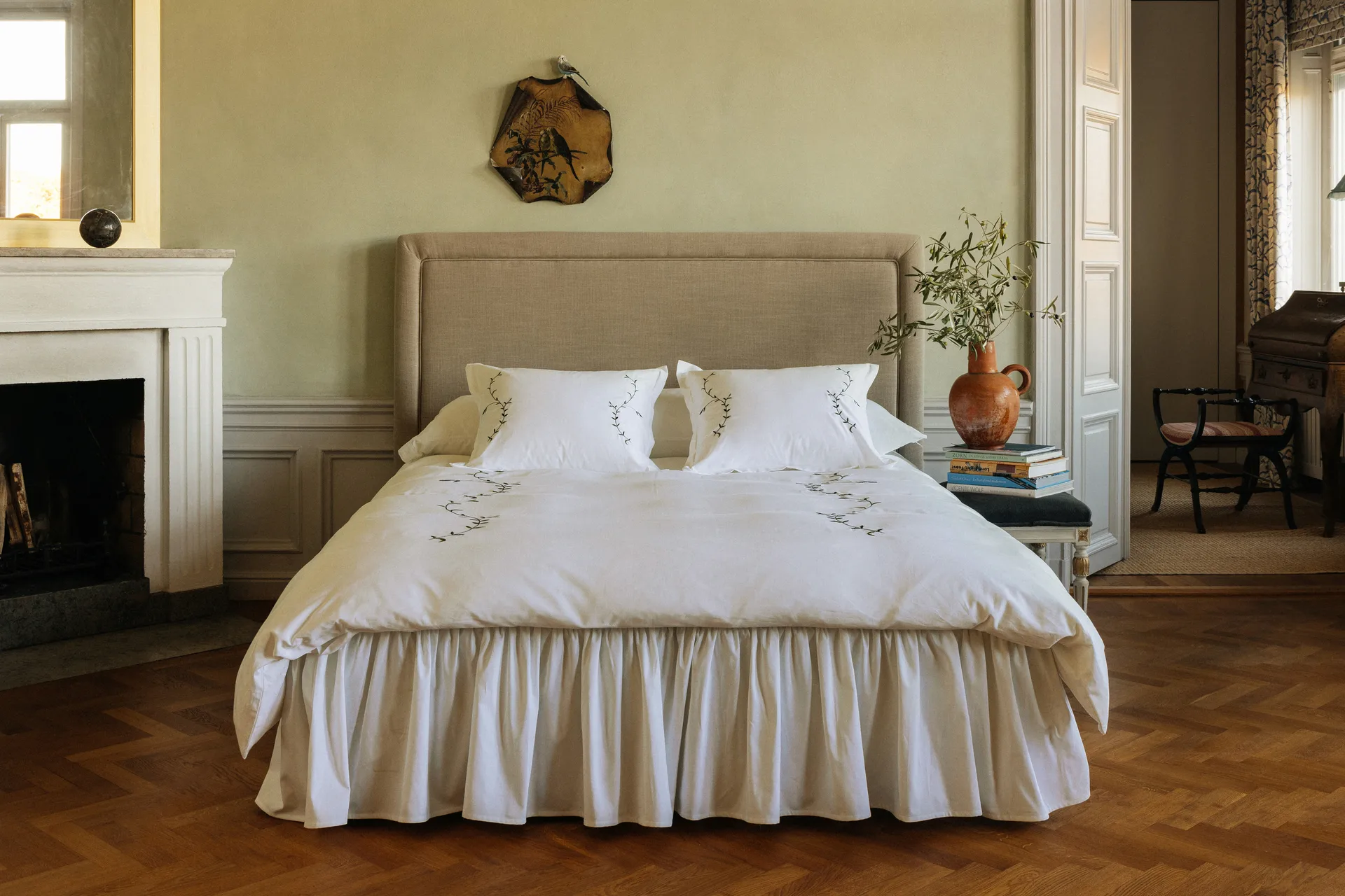 Vivace pillowcase, Green, 50x90 cm Mille Notti