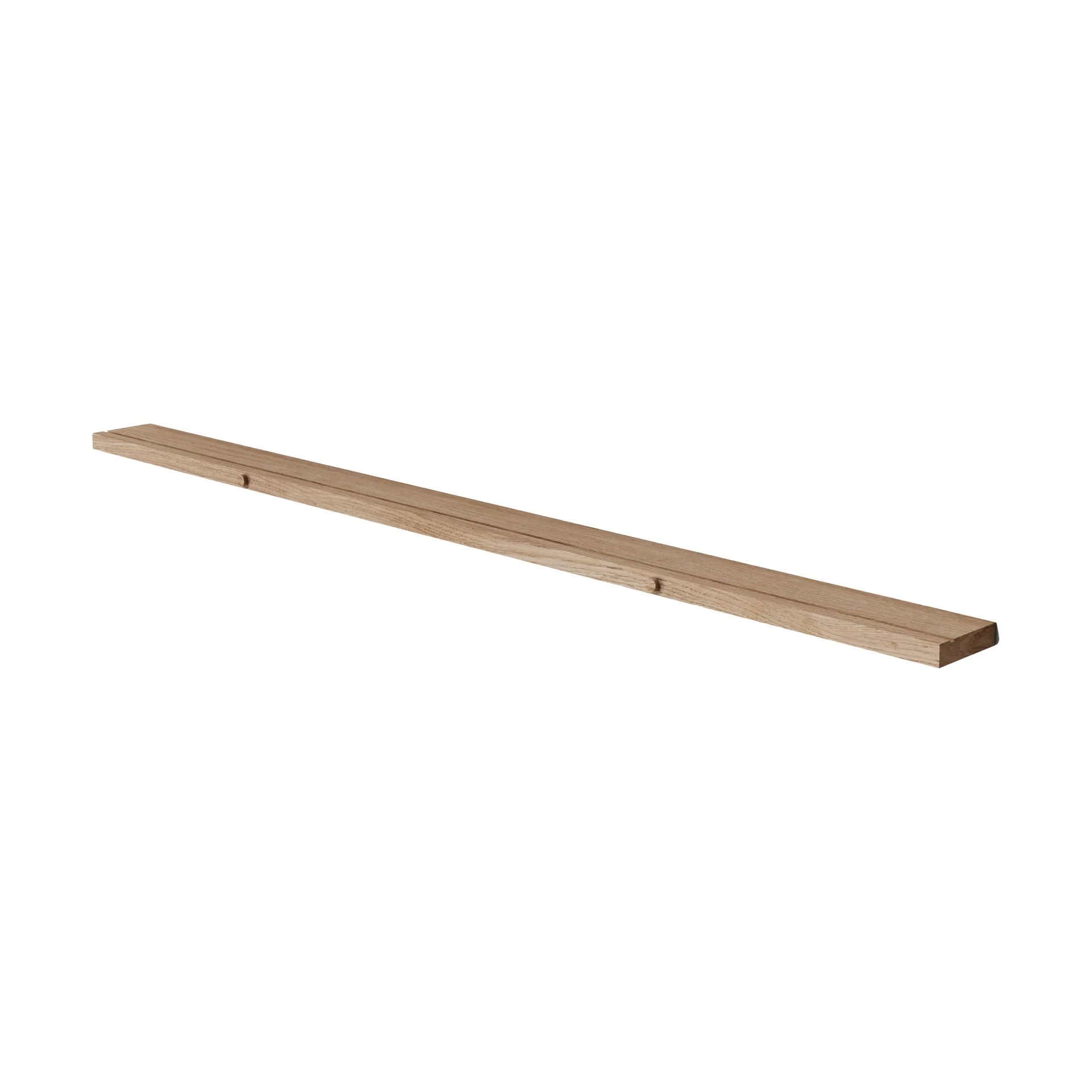 Gallery shelf picture strip 115 cm, Oak MOEBE