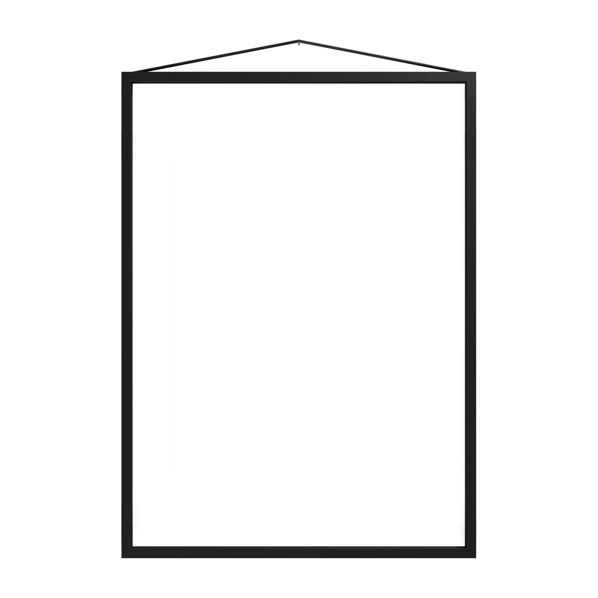 Moebe frame 50x70 cm, Transparent. Black MOEBE