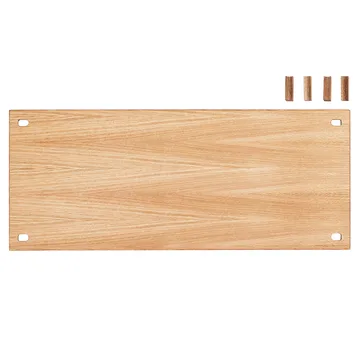Moebe shelving set 85 cm - Oak - MOEBE