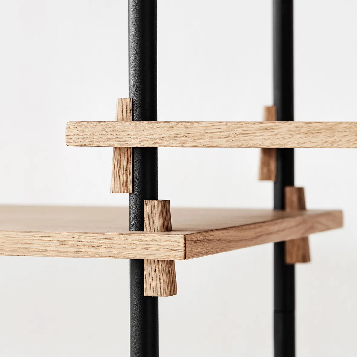 Moebe shelving set 85 cm, Oak MOEBE
