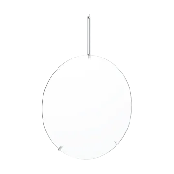Moebe wall mirror Ø50 cm - Stainless steel - MOEBE