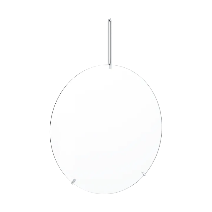 Moebe wall mirror Ø70 cm - Stainless steel - MOEBE