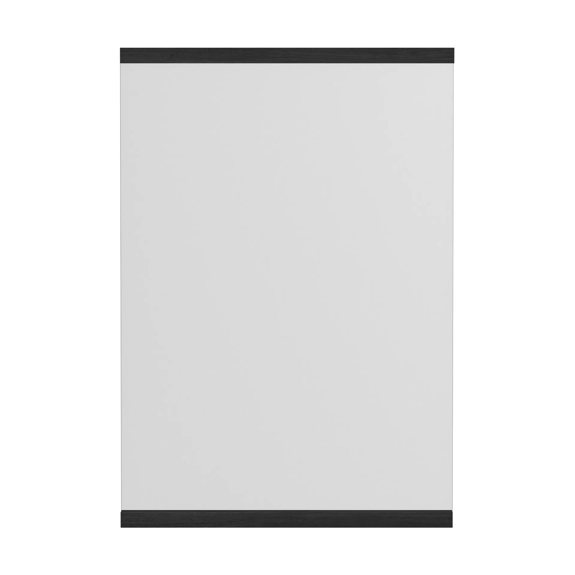 Rectangular wall mirror 30x40 cm, Black MOEBE