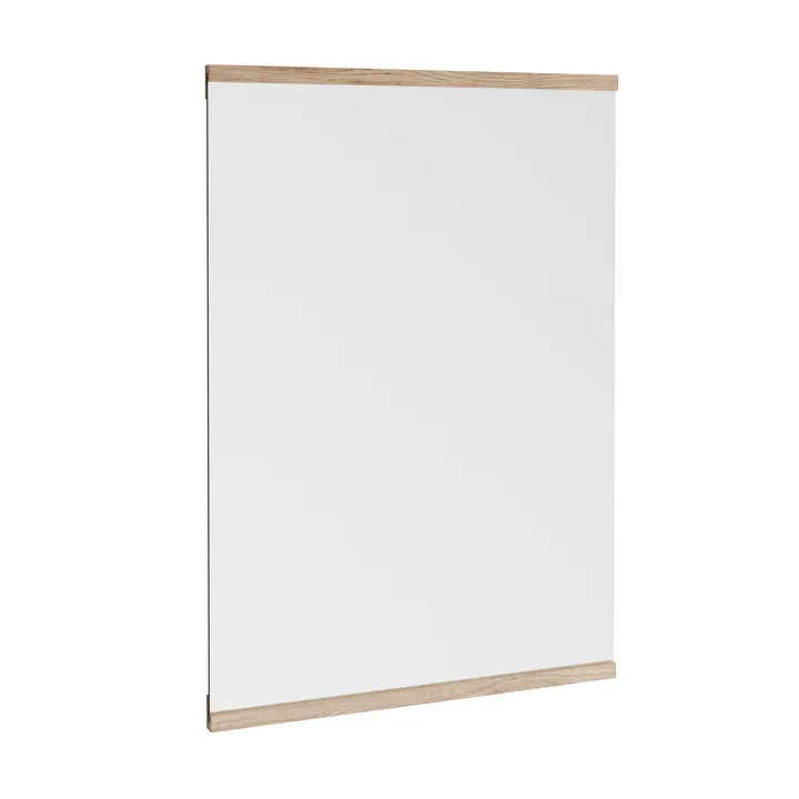 Rectangular wall mirror 50x70 cm - Oak - MOEBE