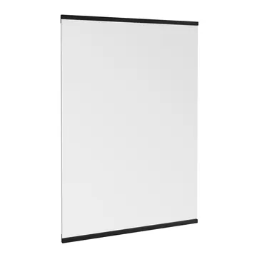 Rectangular wall mirror 70x100 cm - Black - MOEBE