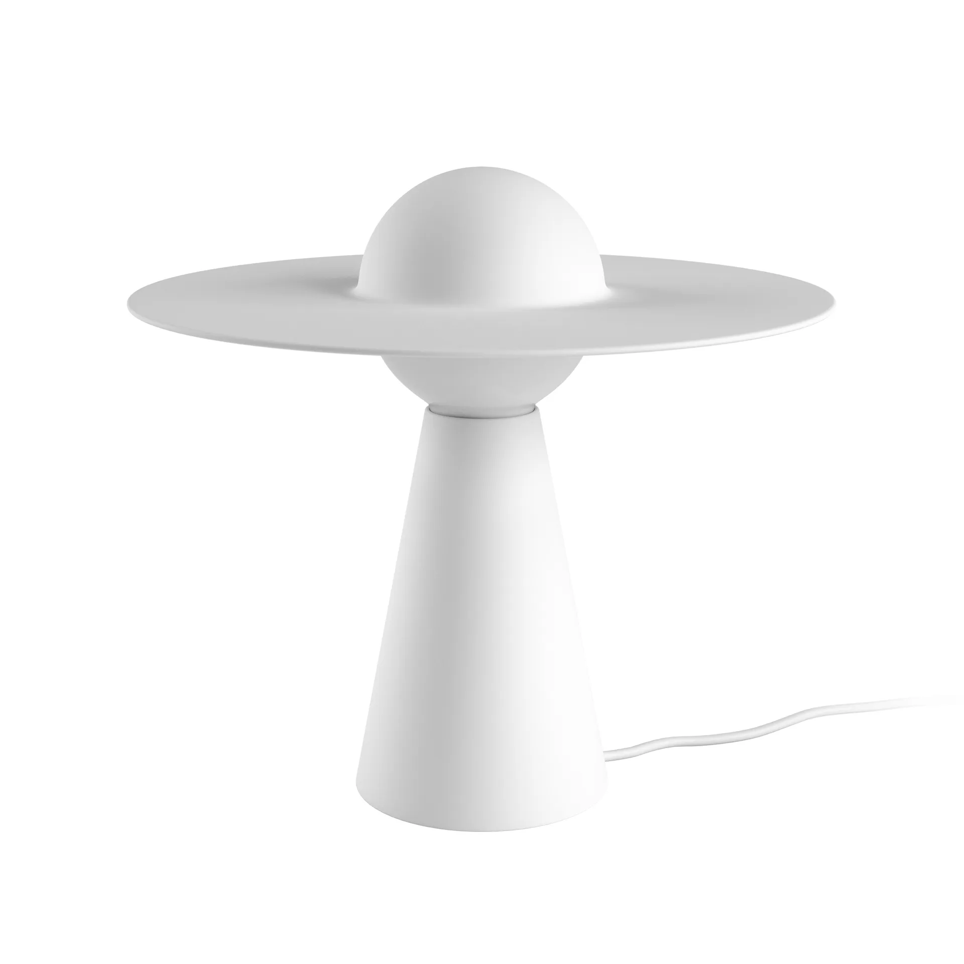 Table lamp ceramic 33x37.1 cm, White MOEBE