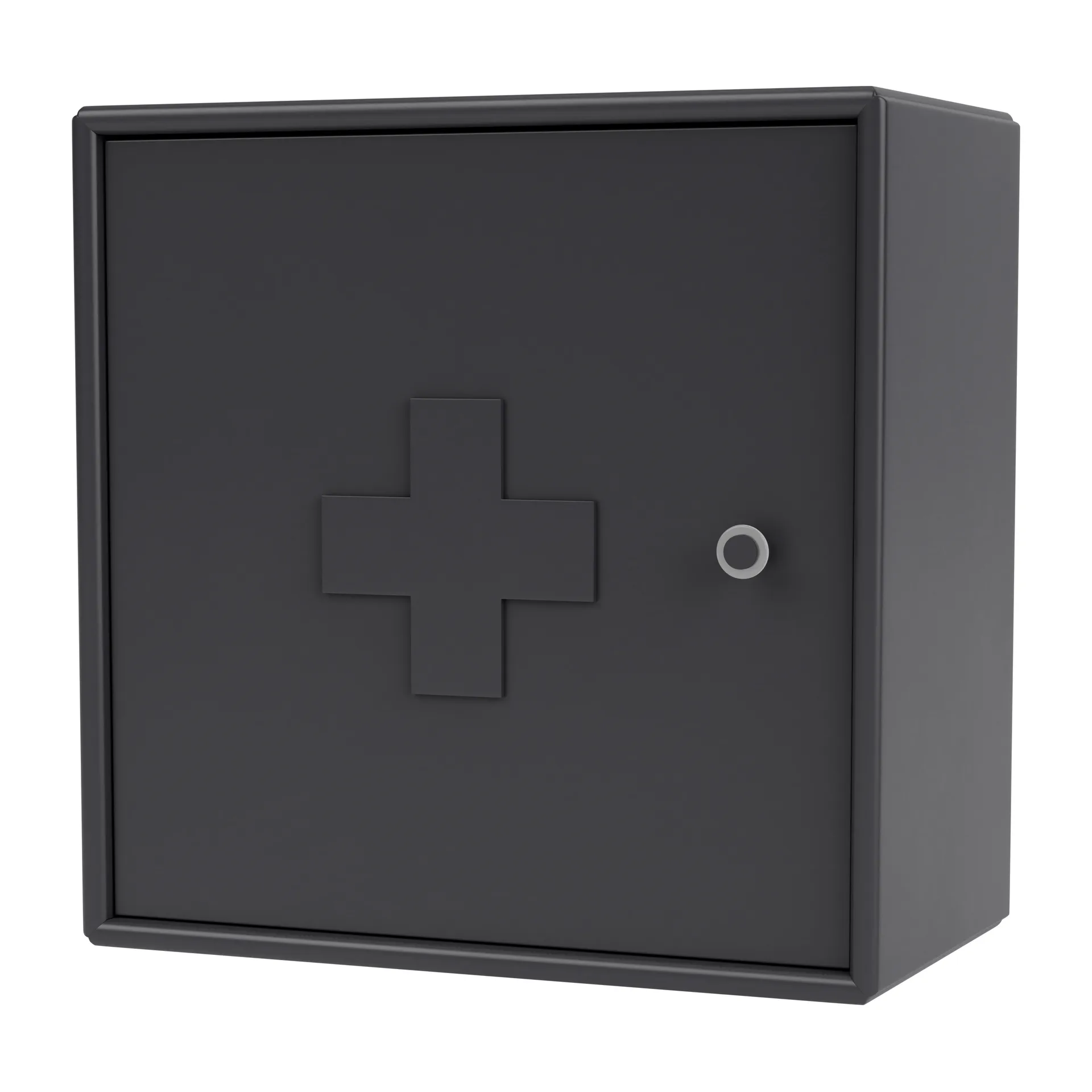 AID medicine cabinet 35.4x35.4 cm, Anthracite Montana